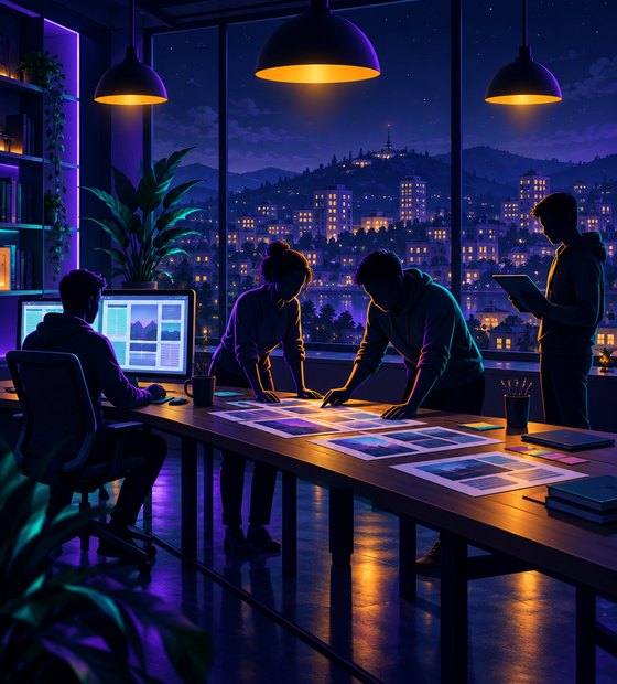 Özerenk Mühendislik yayın masası ve Ankara ofis çalışma alanı