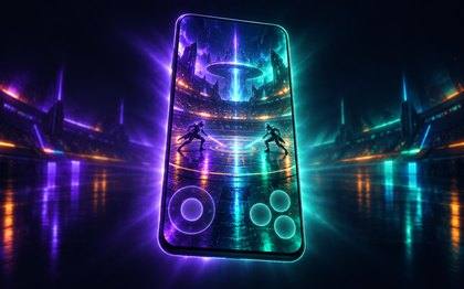 Beta Arenası düellosunun mobil ekrandaki dokunmatik yerleşimi